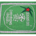 Promotional Green Color Printed Knitted Scarf